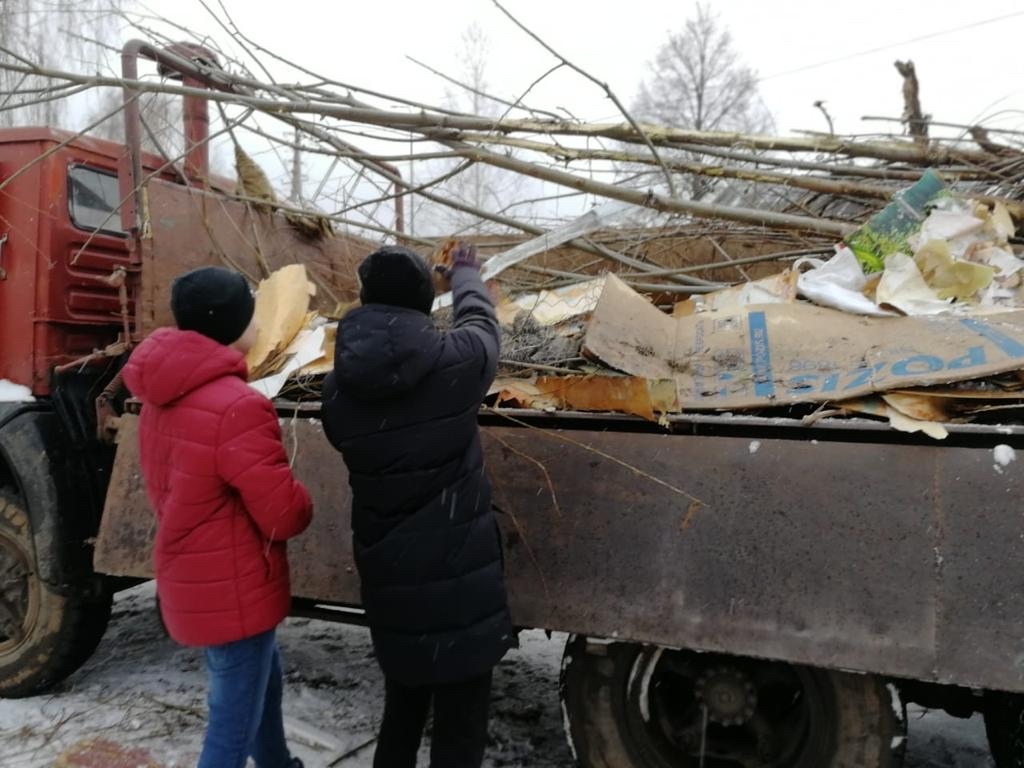 Пестречинские тимуровцы помогли участнику войны