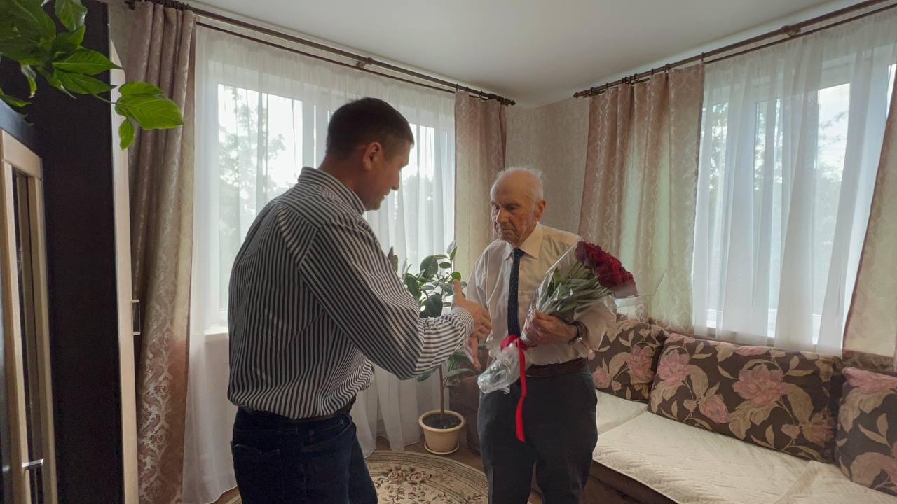 Ветеран Великой Отечественной войны Павел Корчагин отметил 98-летие