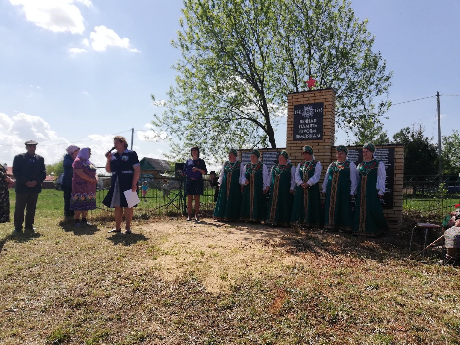 В селе Кулаево прошёл митинг в честь 74-ой годовщины Великой Победы