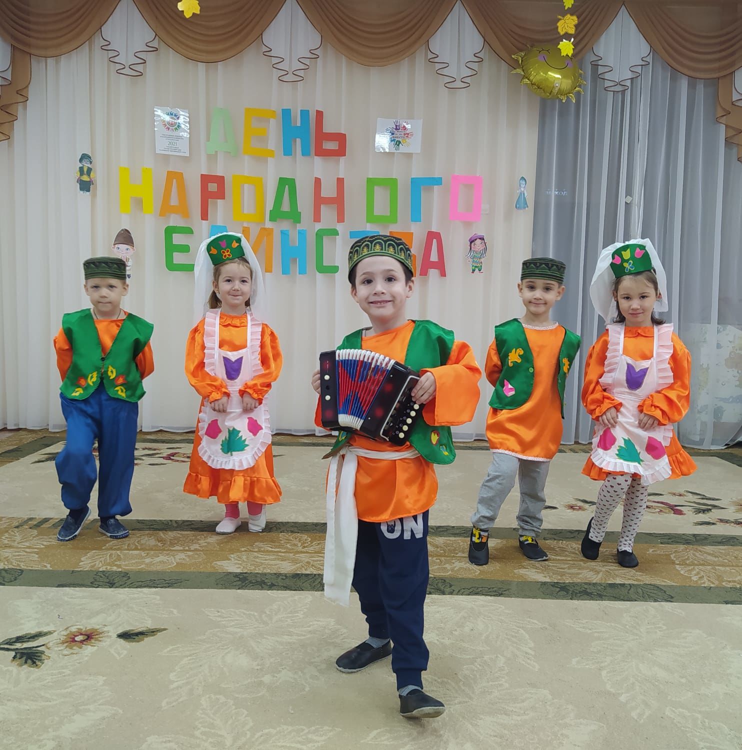 В пестречинском детском саду прошли мероприятия ко Дню народного единства