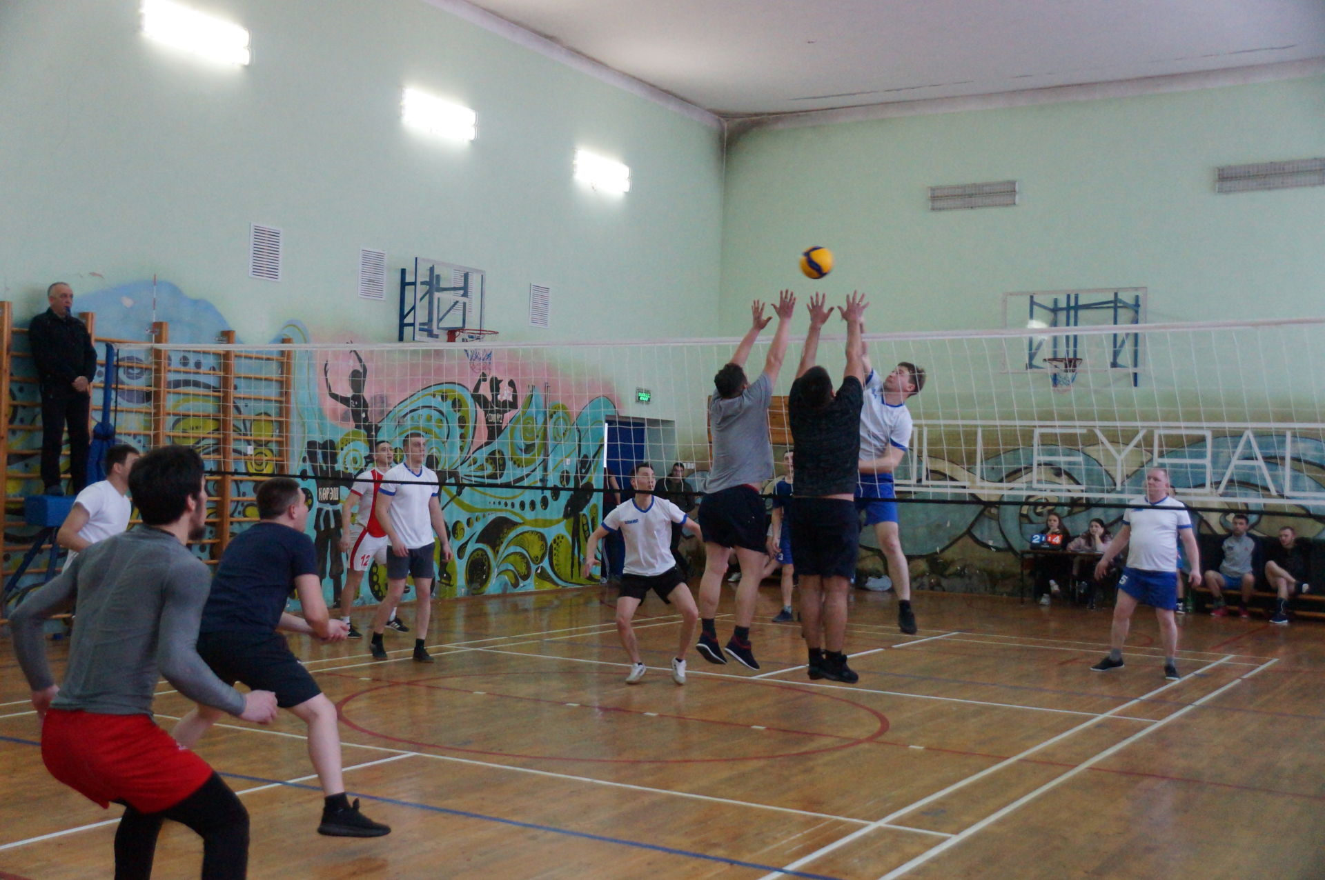 Завершилось первое первенство района по волейболу среди сельской молодежи