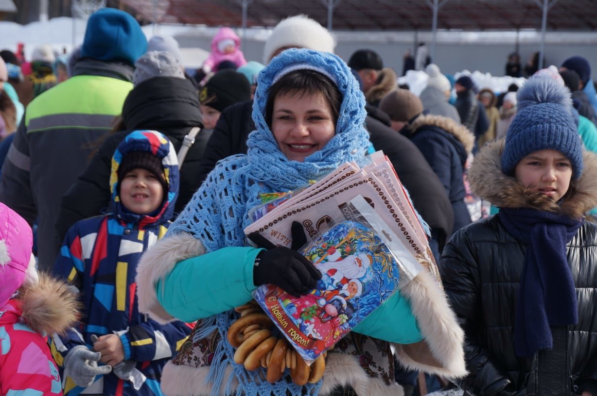 Пестречинцы вместе проводили зиму