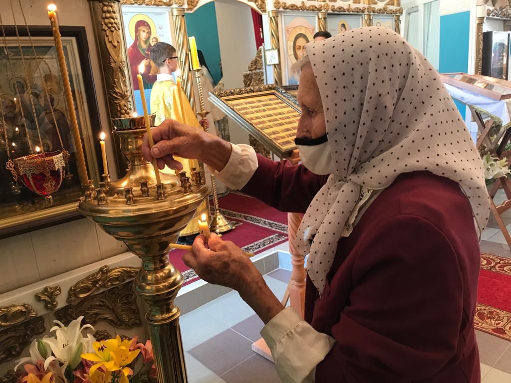 В церкви села Пановка состоялся чин освящения престола