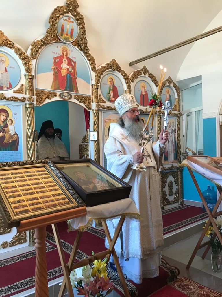 В церкви села Пановка состоялся чин освящения престола