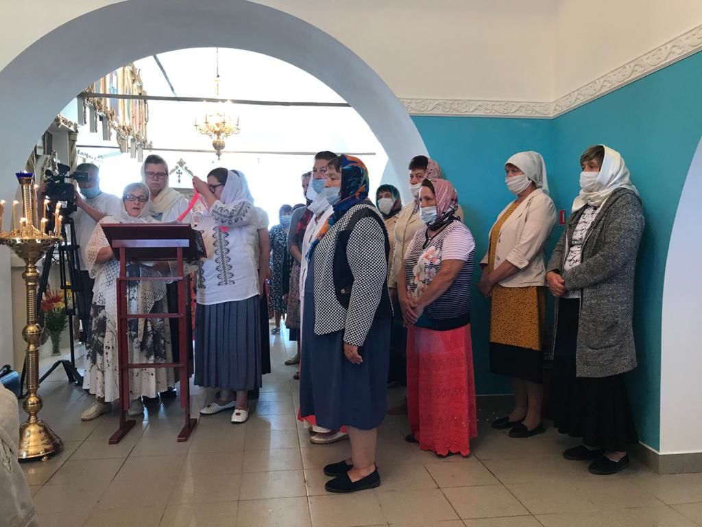 В церкви села Пановка состоялся чин освящения престола