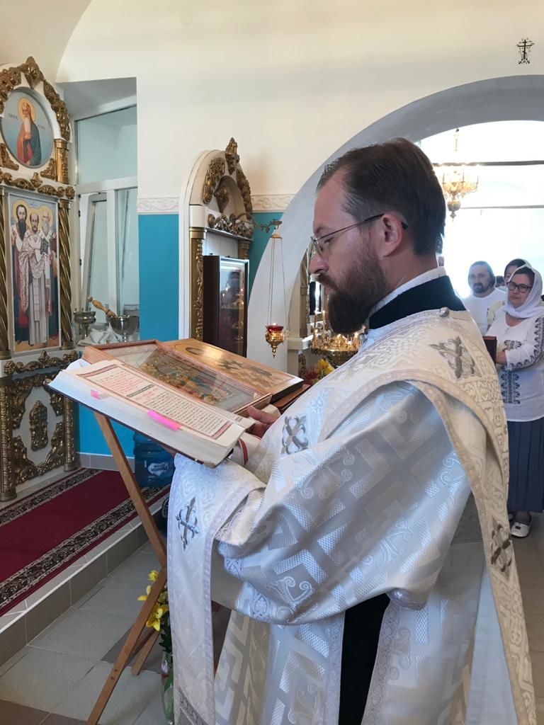 В церкви села Пановка состоялся чин освящения престола