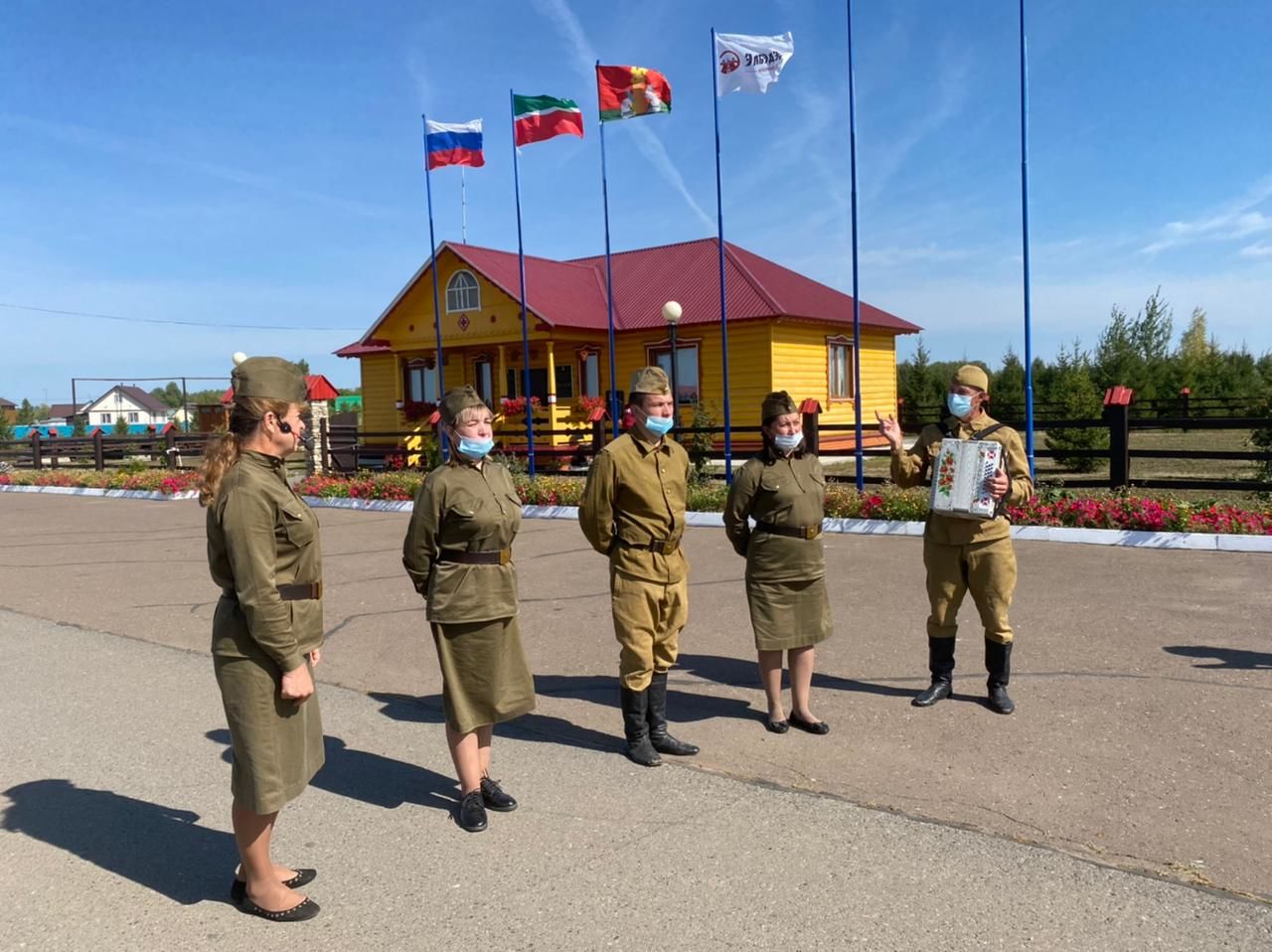 Гостям района презентовали площадку фестиваля военной реконструкции  «Военные игры «Элбэдэн»