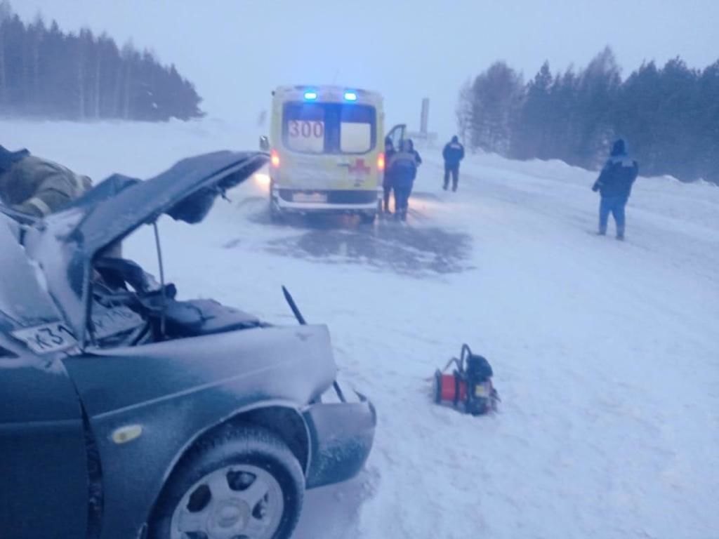 В Татарстане погибли два водителя, которые не учли погодные условия