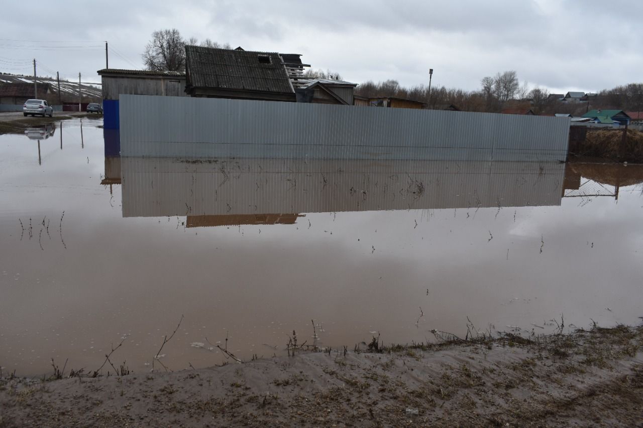 В Кибячах затопило 9 домов: вода к вечеру уменьшилась