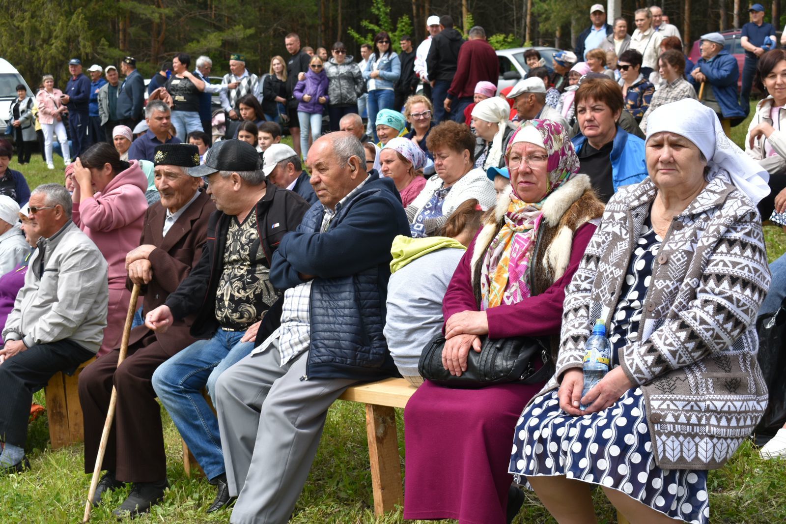 В Ленино-Кокушкино на живописном берегу реки Ушня прошёл Сабантуй