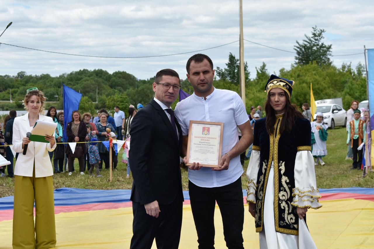 В Ленино-Кокушкино на живописном берегу реки Ушня прошёл Сабантуй