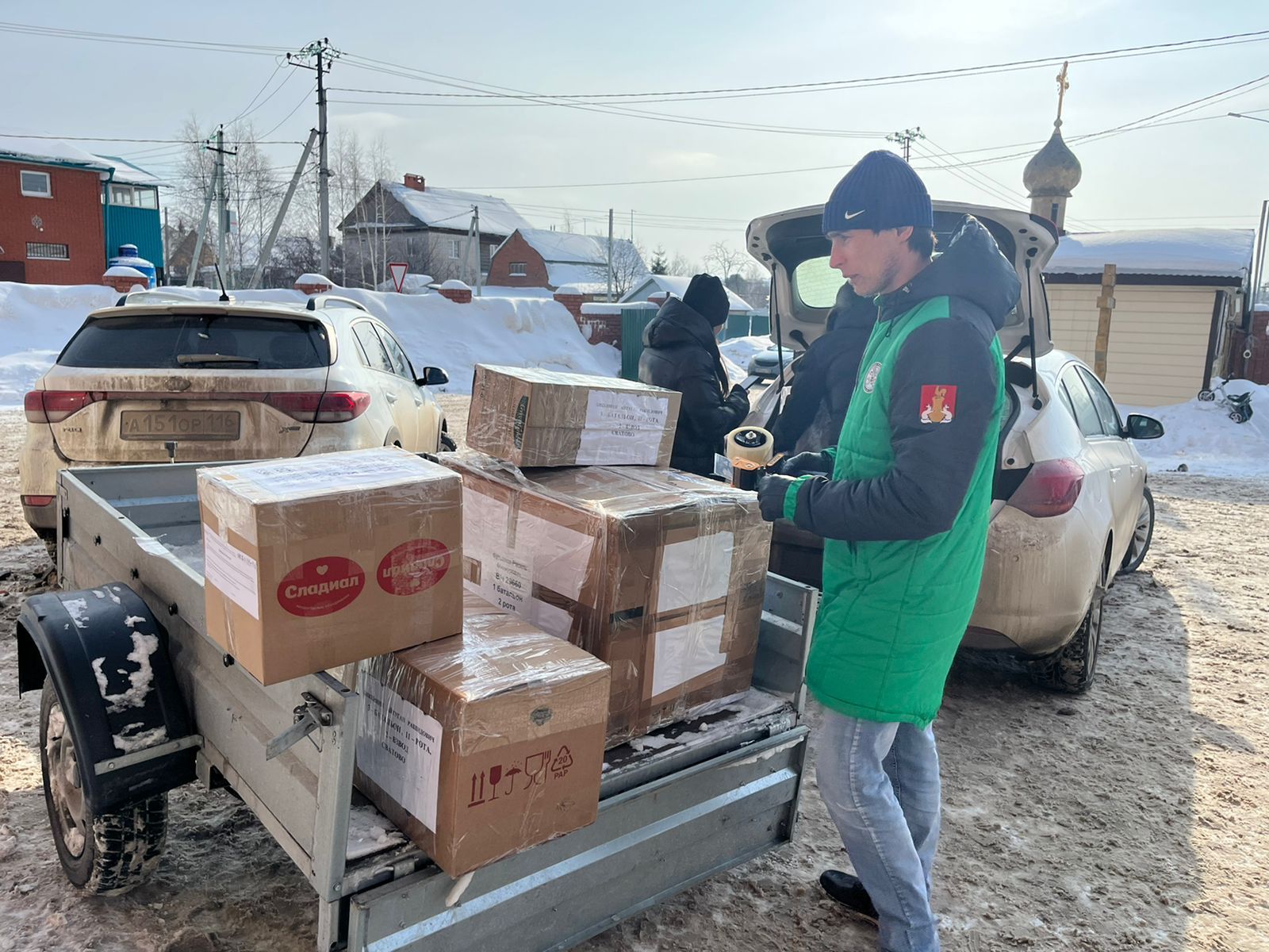 Пестречинцы отправят около миллиона посылок в зону СВО