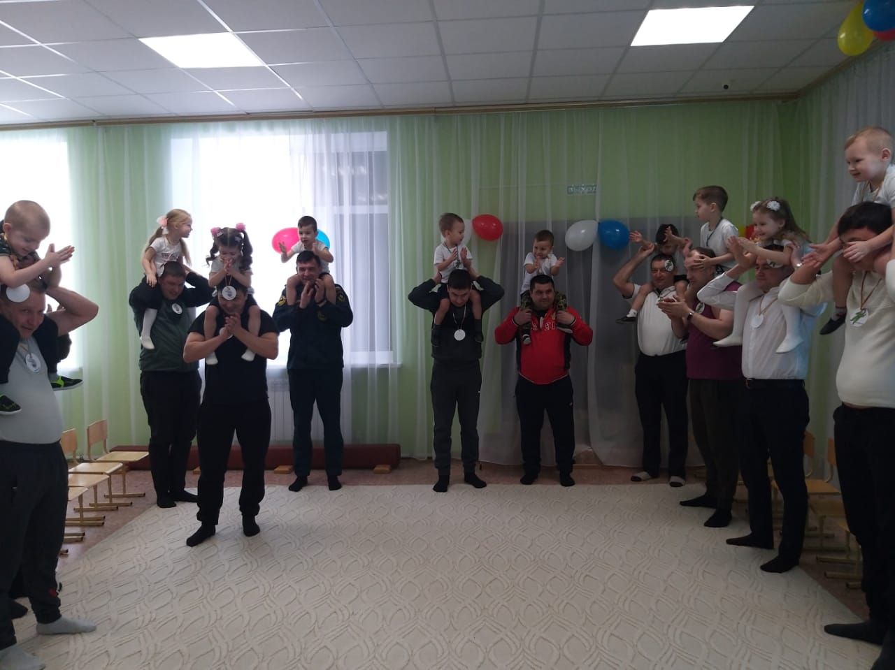 В пестречинском детском саду провели праздник к 23 февраля