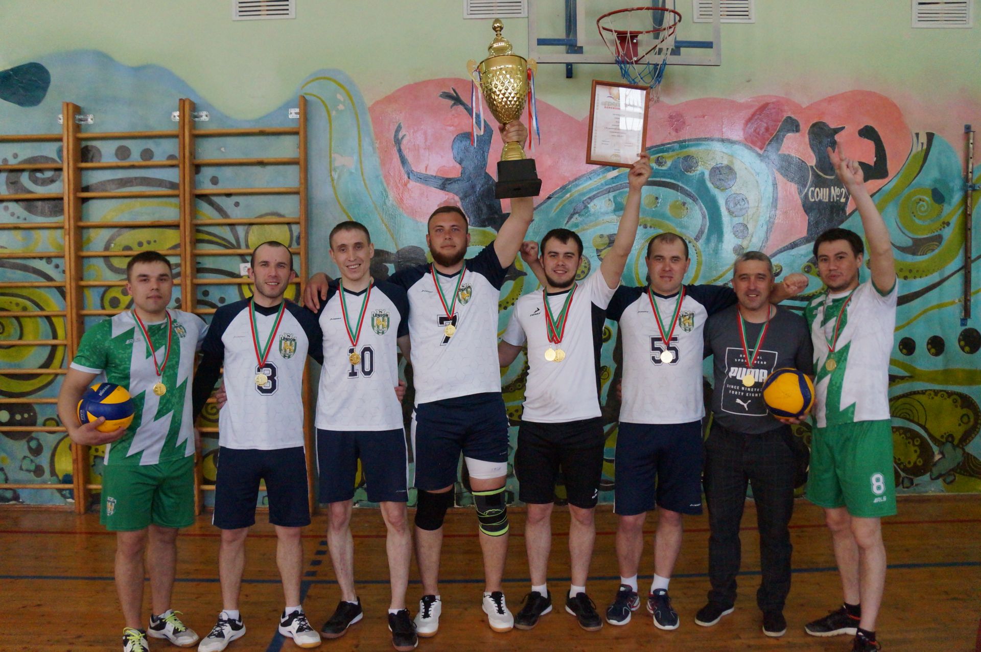 Пестречинский волейбол: «Легион» - вновь чемпион