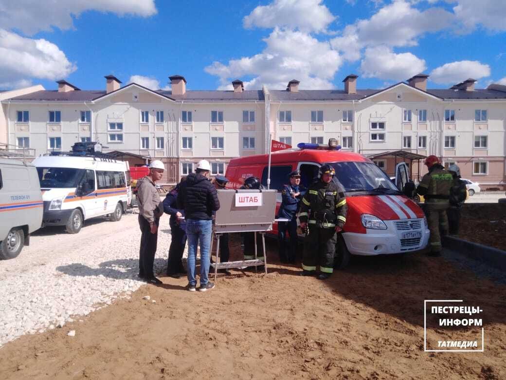 В деревне Куюки обрушилась стена строящегося трёхэтажного дома