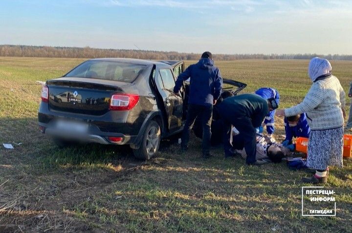 В Пестречинском районе произошло ДТП