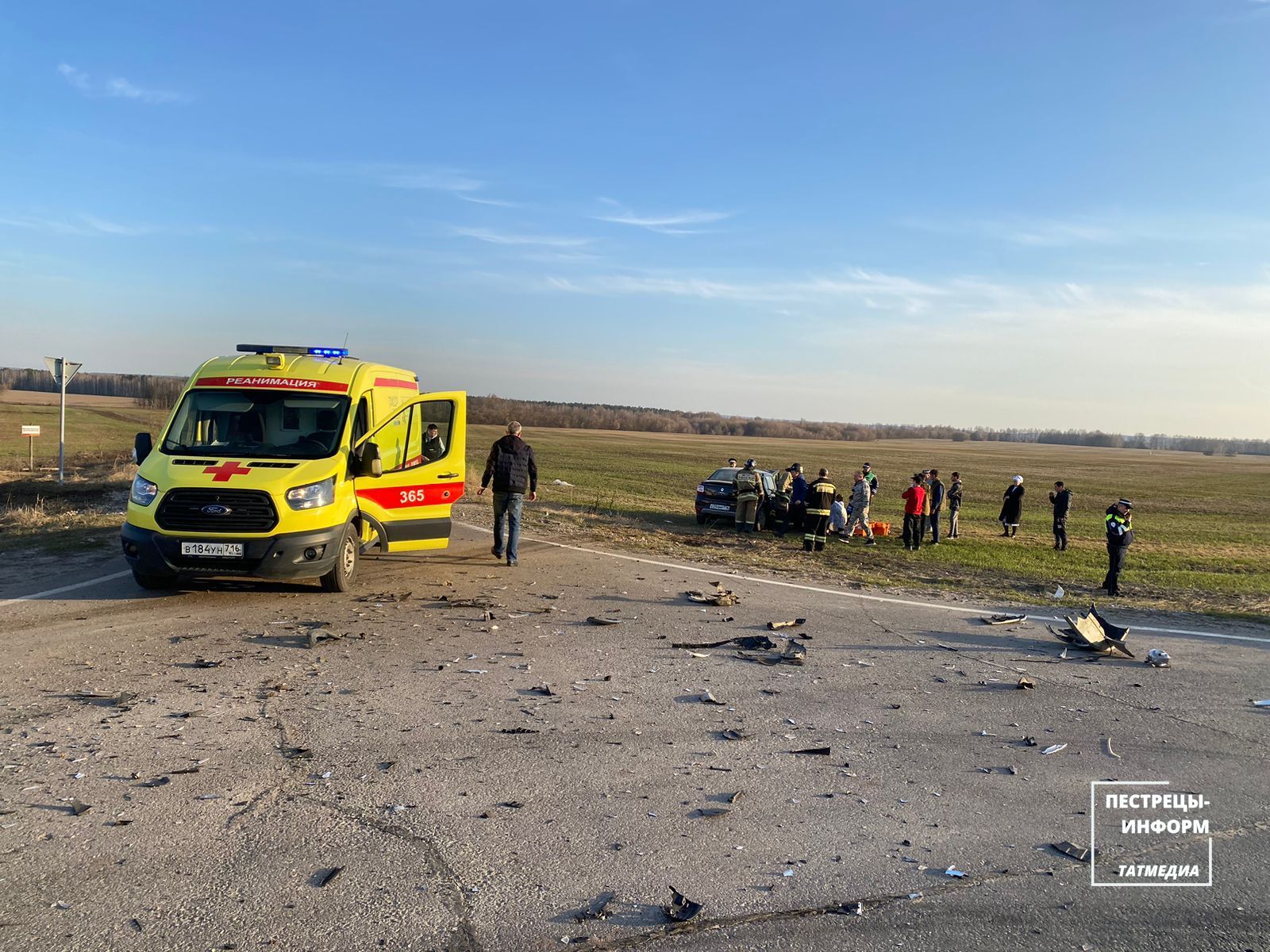 В Пестречинском районе произошло ДТП