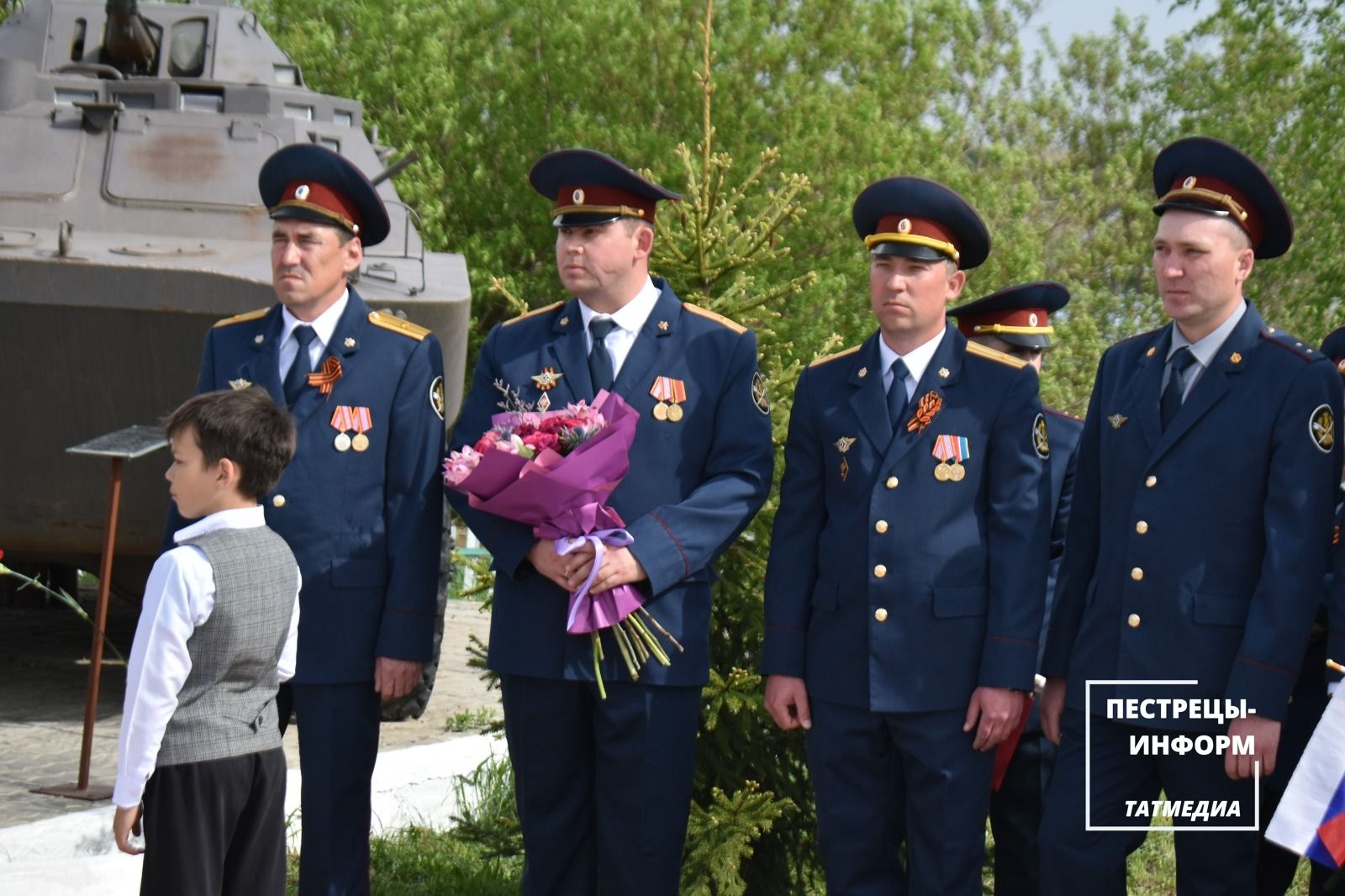 В селе Пановка на «Аллее Памяти» прошел торжественный митинг