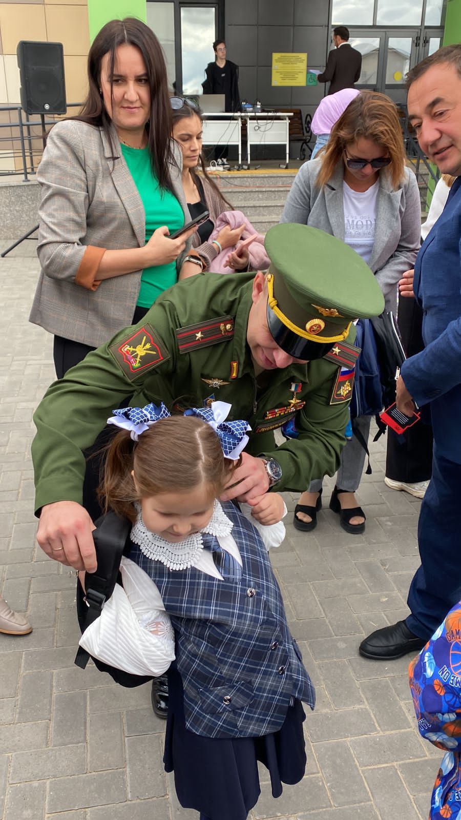 В Куюках прошла акция «Помоги собраться в школу»