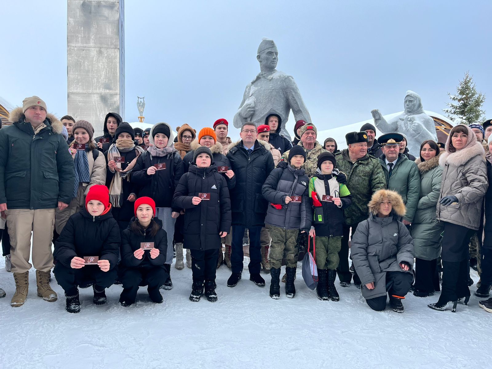 В Пестречинском районе пополнились ряды «Юнармии»