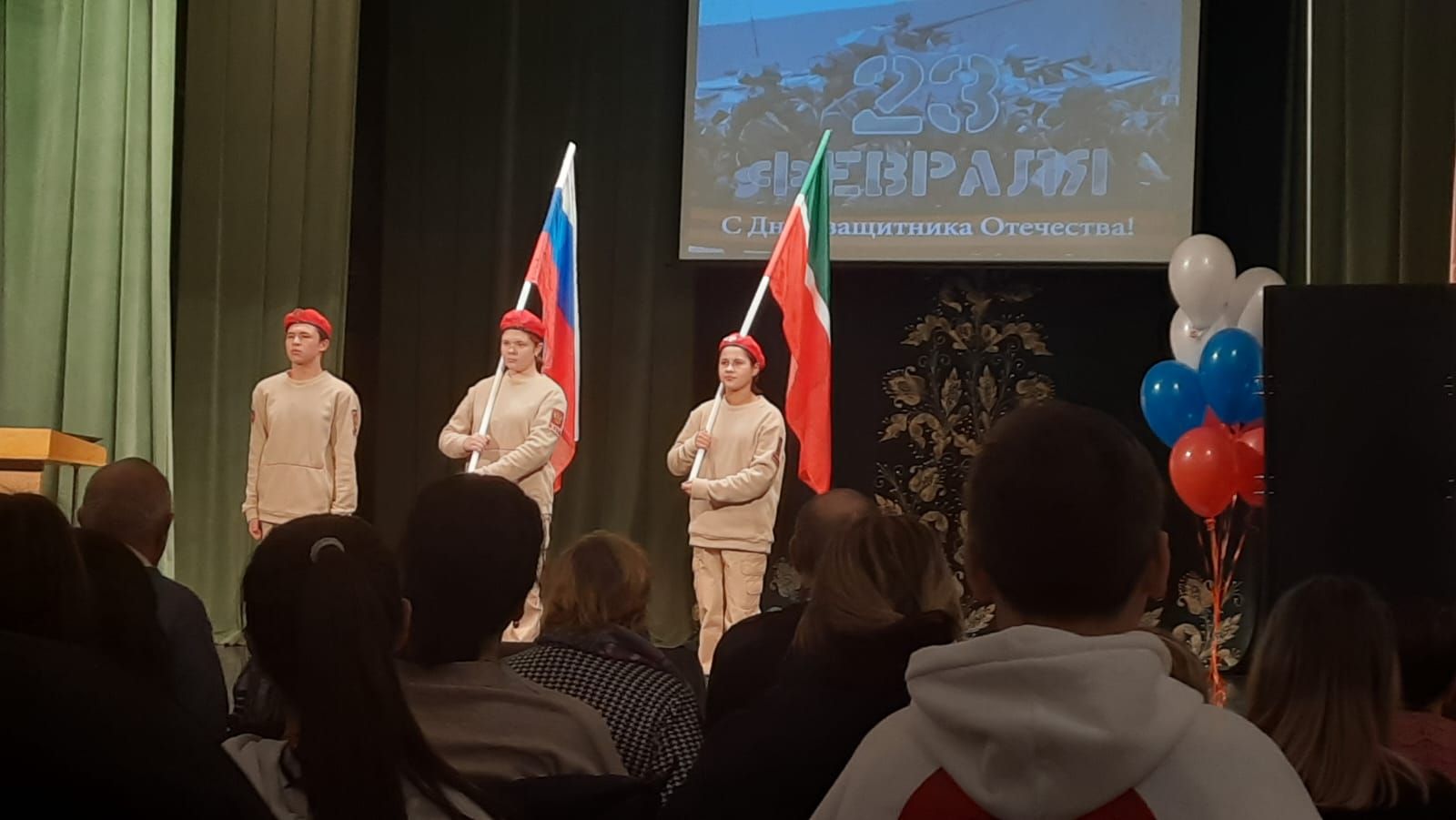 В Пестрецах состоялся концерт ко Дню защитника Отечества