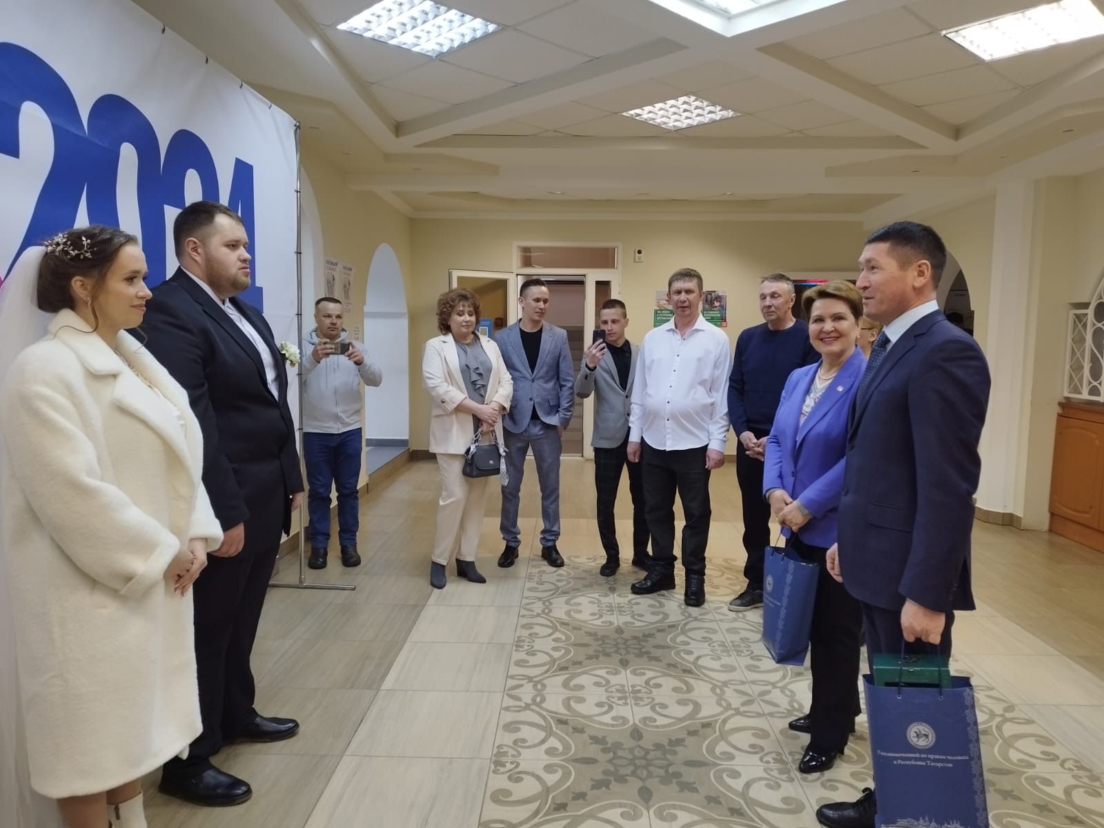 Пестречинские молодожены в день свадьбы пришли на выборы