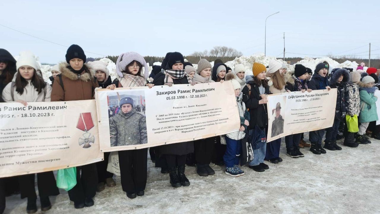 Школьники проехали на лыжах от Ленино-Кокушкино до Пестрецов