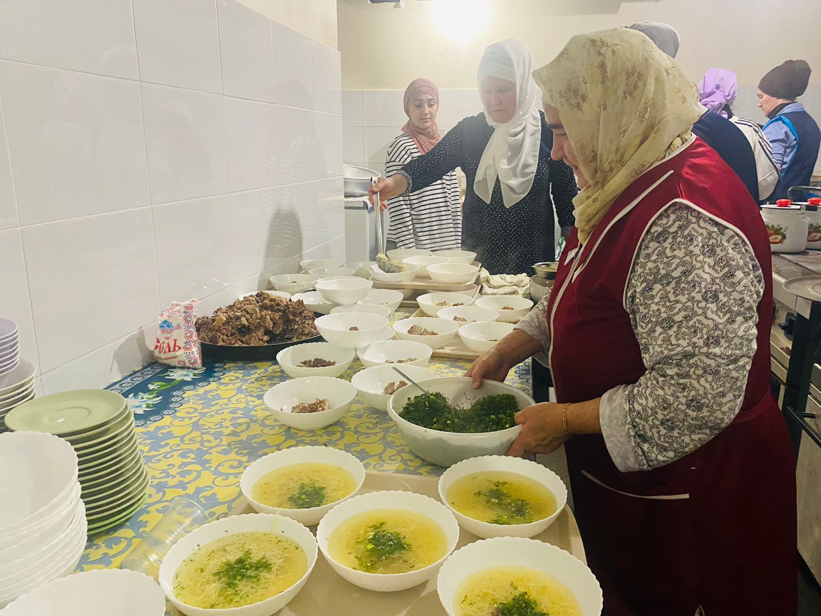 В Пестрецах проходит районный ифтар