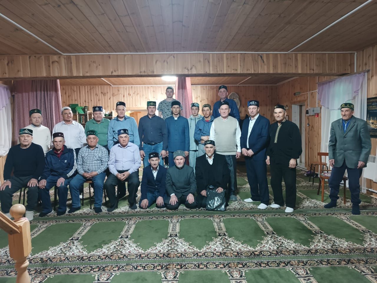 В мечети села Чита общими силами жителей провели ифтар-меджлис