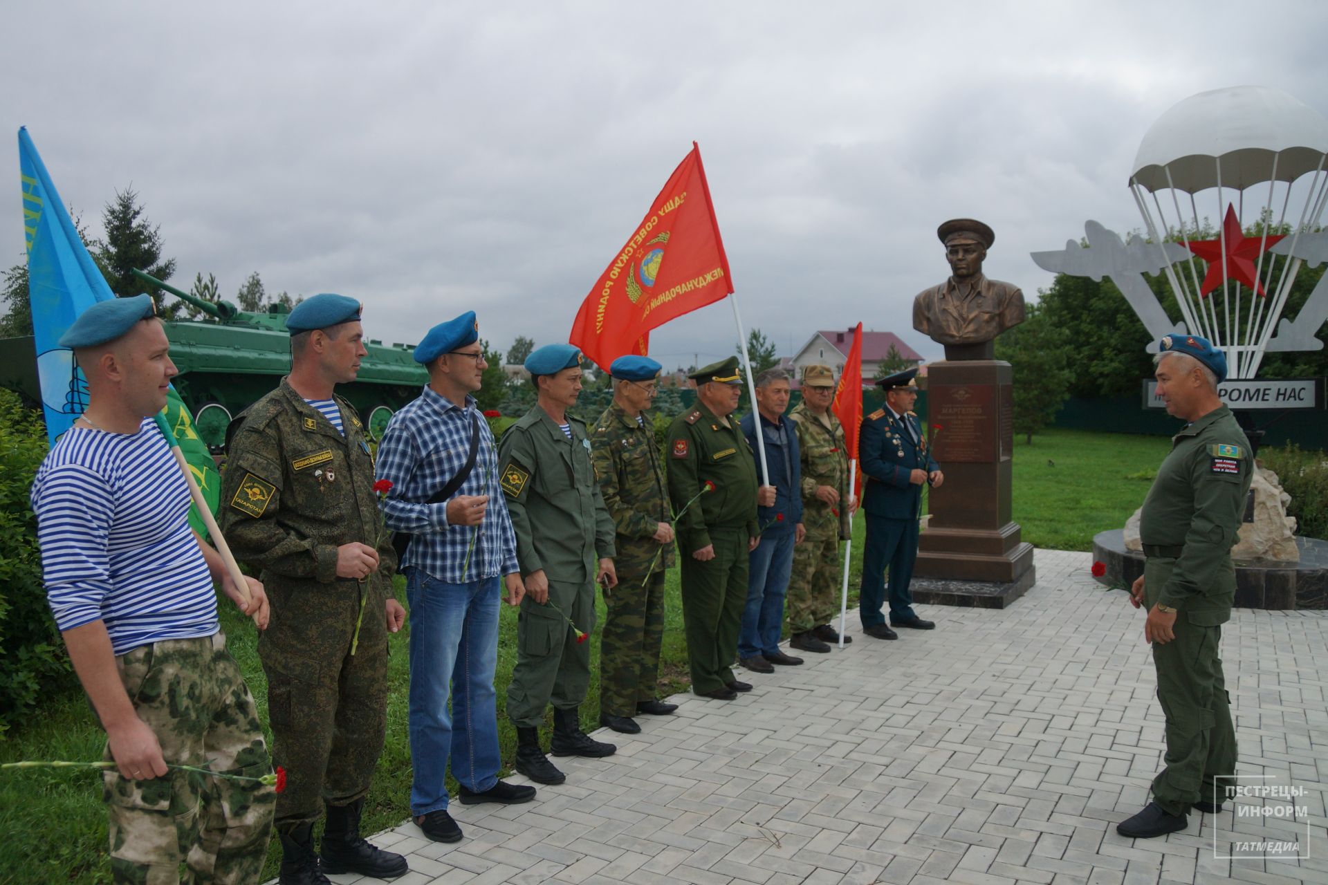 Пестречинцы отметили День ВДВ