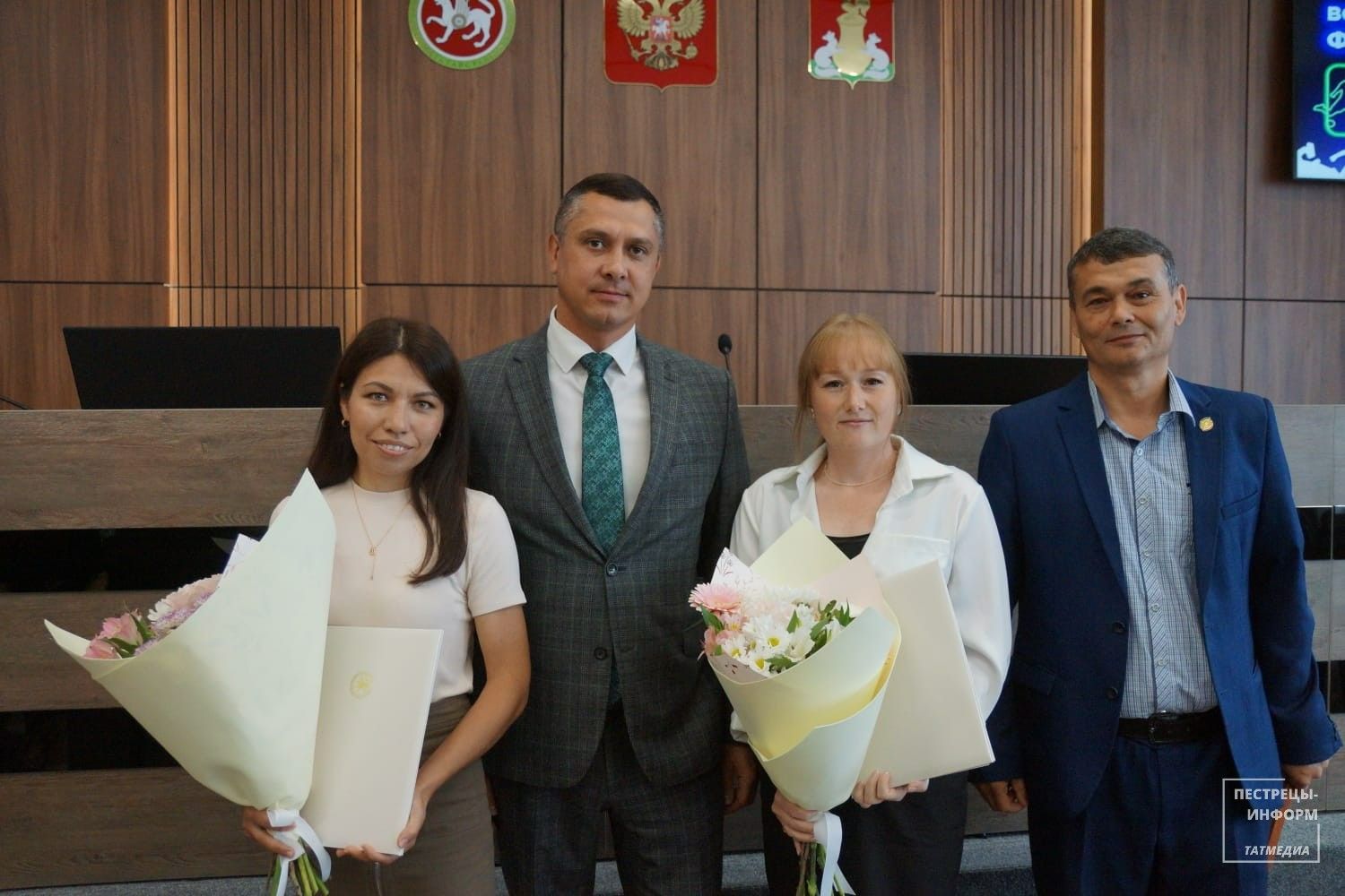 В Пестрецах чествовали спортсменов, тренеров и ветеранов