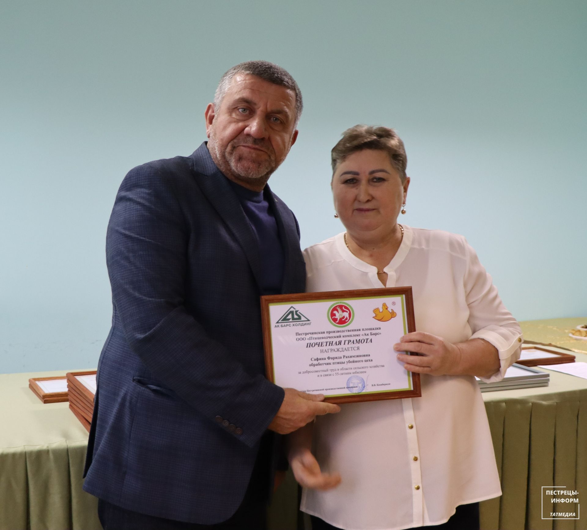 В Пестречинском районе чествовали лучших работников ПВК