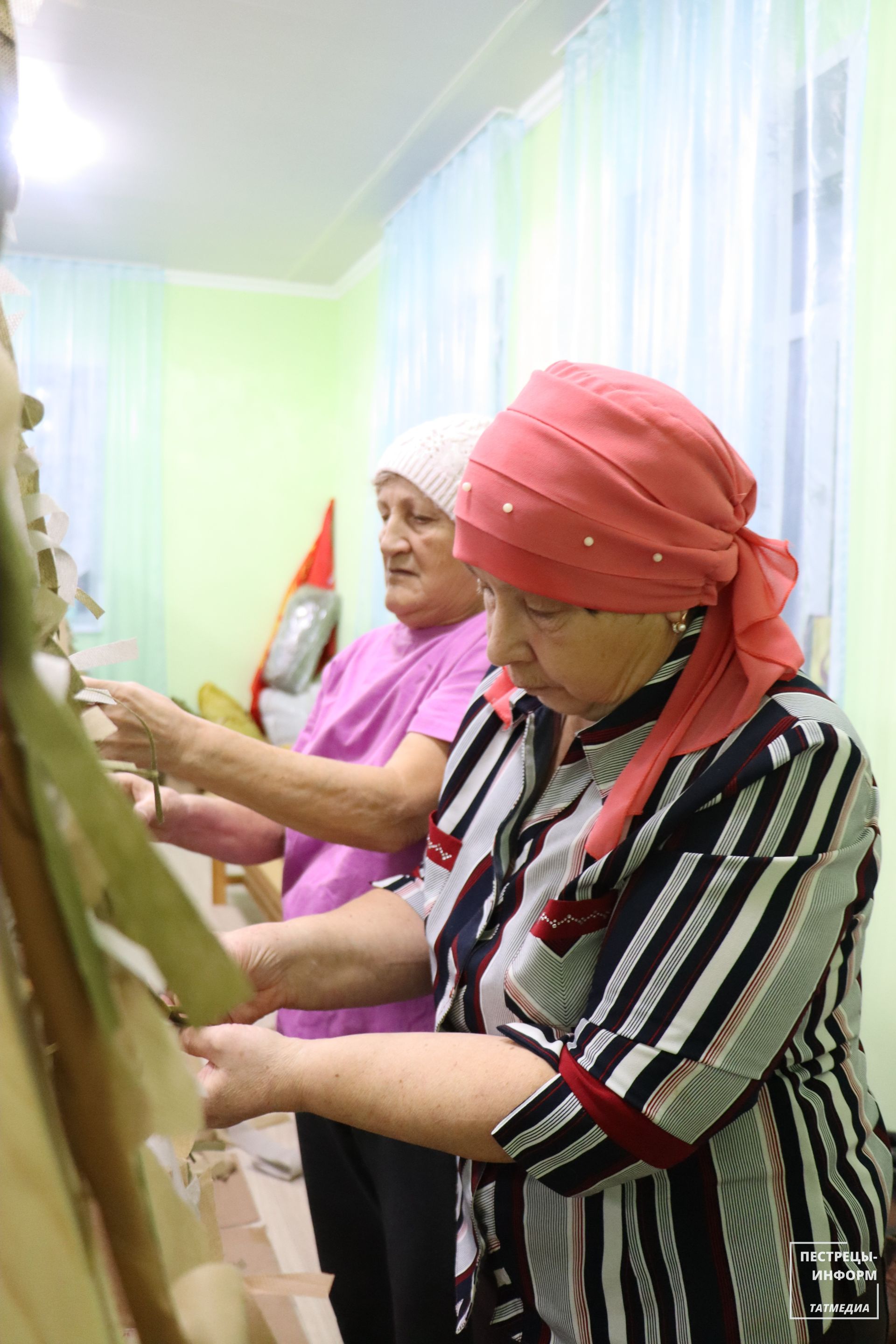 В селе Конь на базе местной мечети кипит волонтерская работа