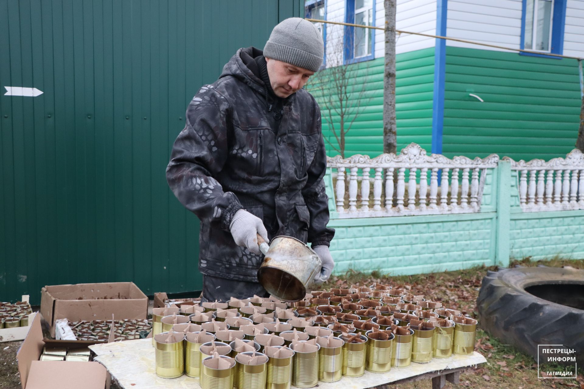 В селе Конь на базе местной мечети кипит волонтерская работа