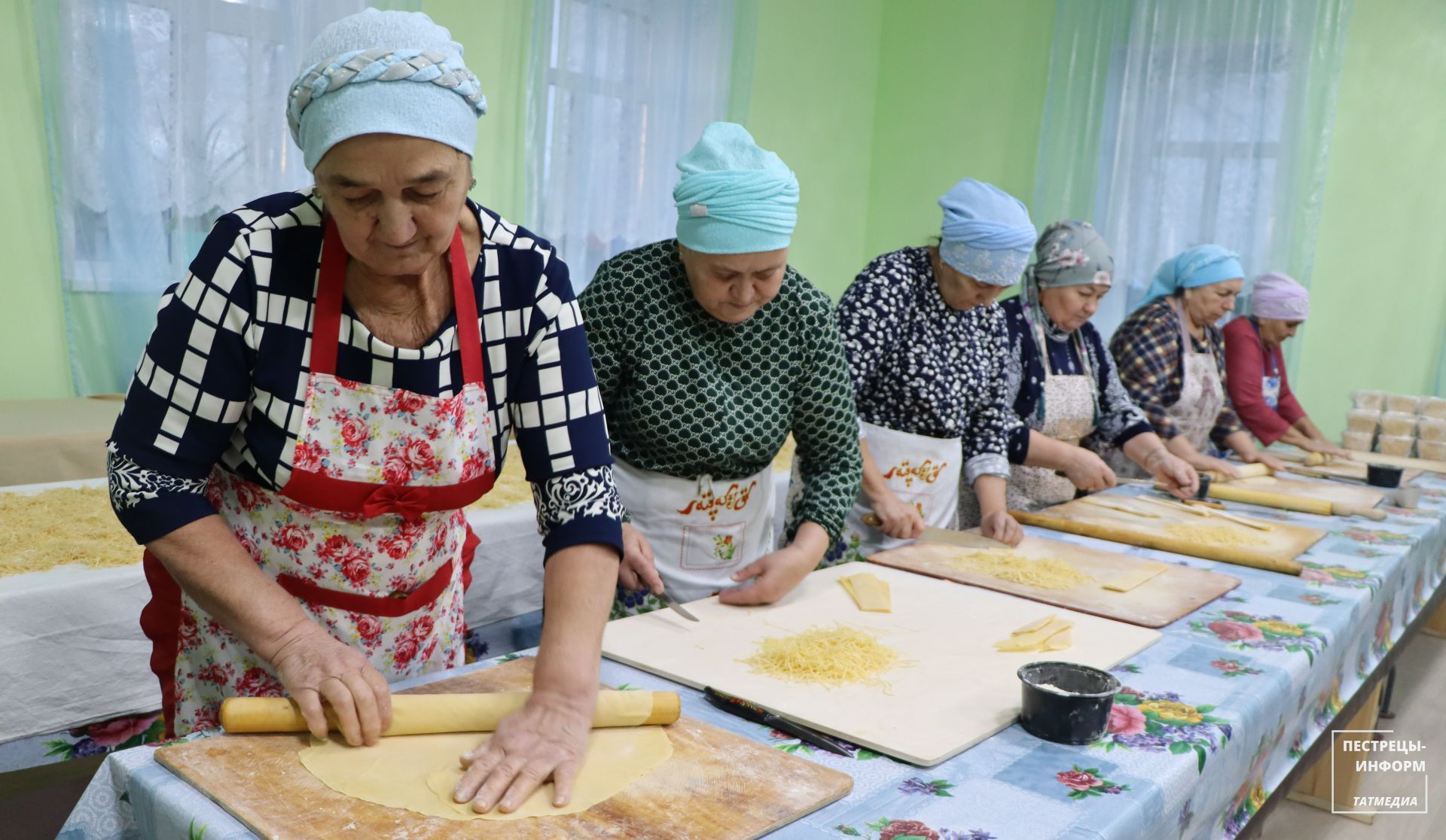 В селе Конь на базе местной мечети кипит волонтерская работа