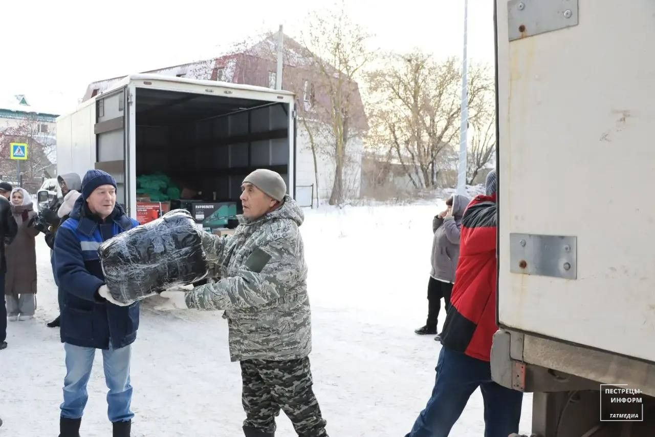 От Пестречинского района в зону СВО доставят 20 тонн «гуманитарки»
