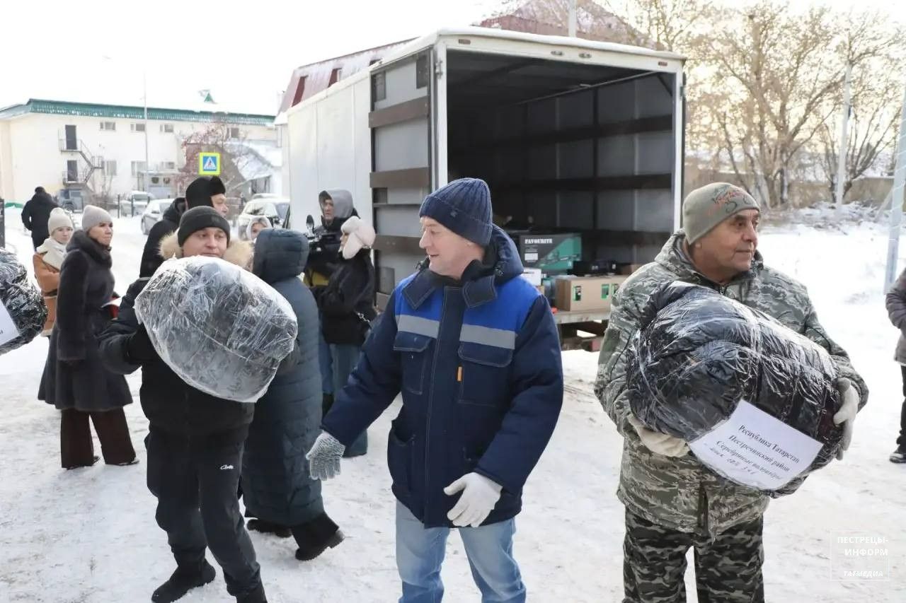 От Пестречинского района в зону СВО доставят 20 тонн «гуманитарки»