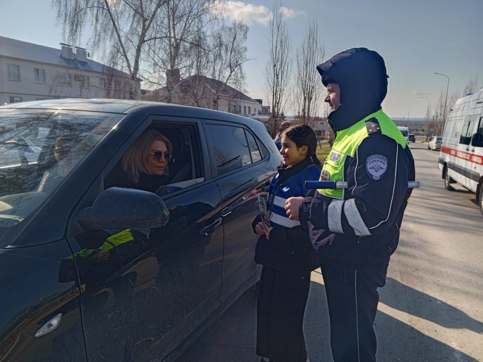 Пестречинские ЮИДовцы провели пропагандистскую акцию «Пристегнись, Россия!»