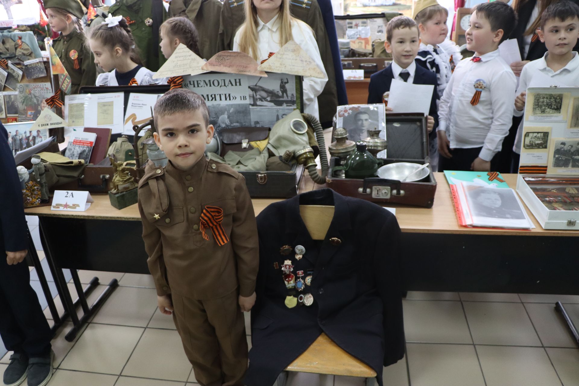 «Музей в чемодане»: как школьники Пестрецов сохраняют память о войне
