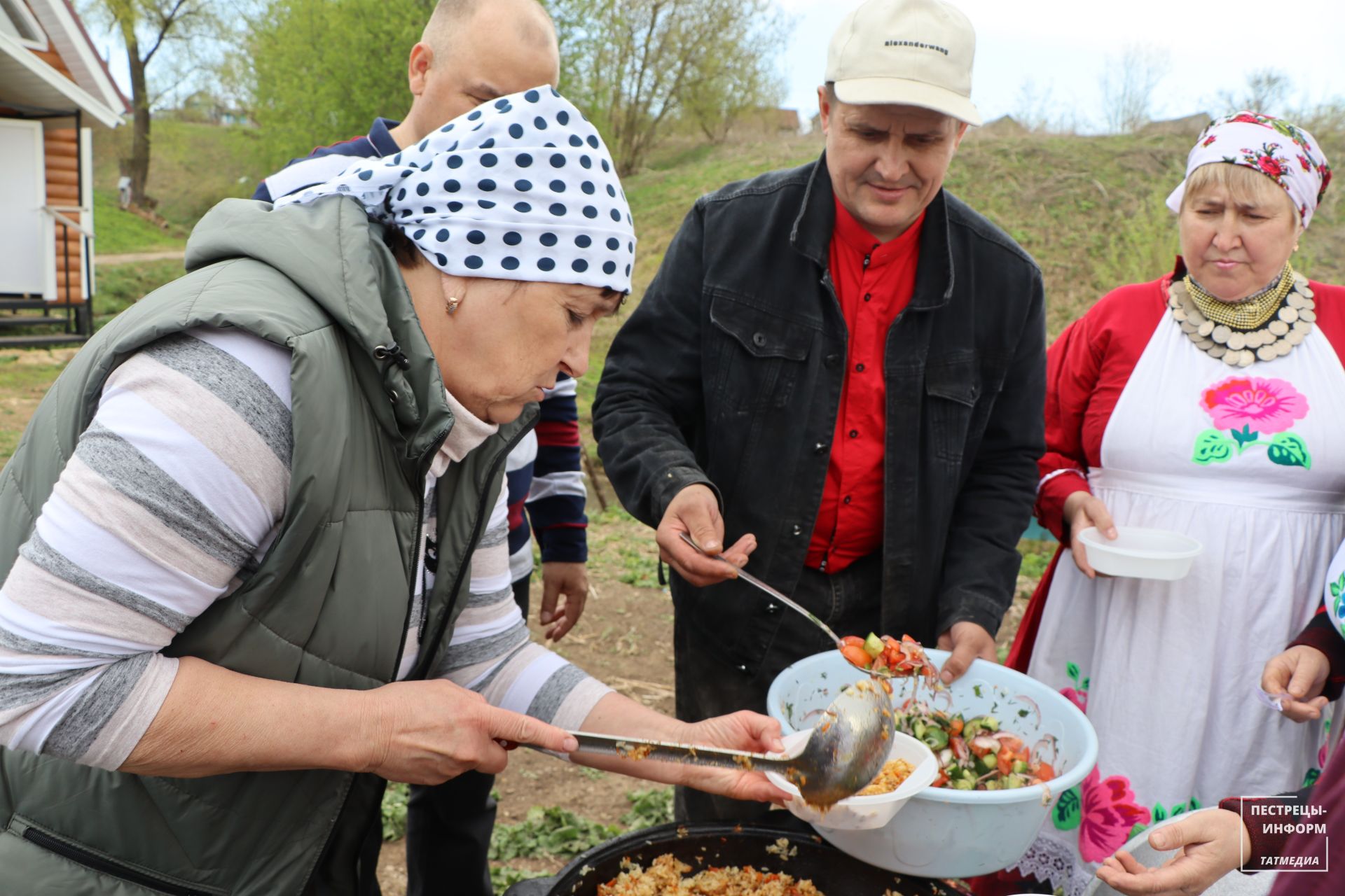 В селе Ковали Пестречинского района возвели огромные качели