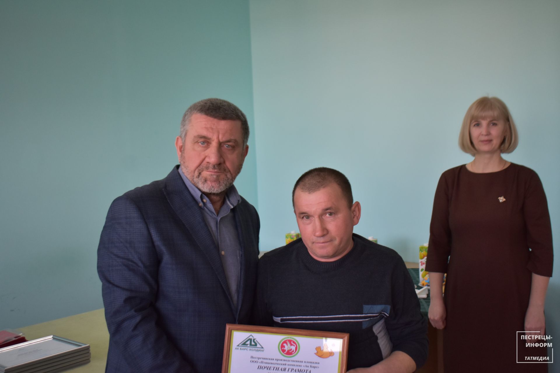 Наградили пестречинских сельхозработников
