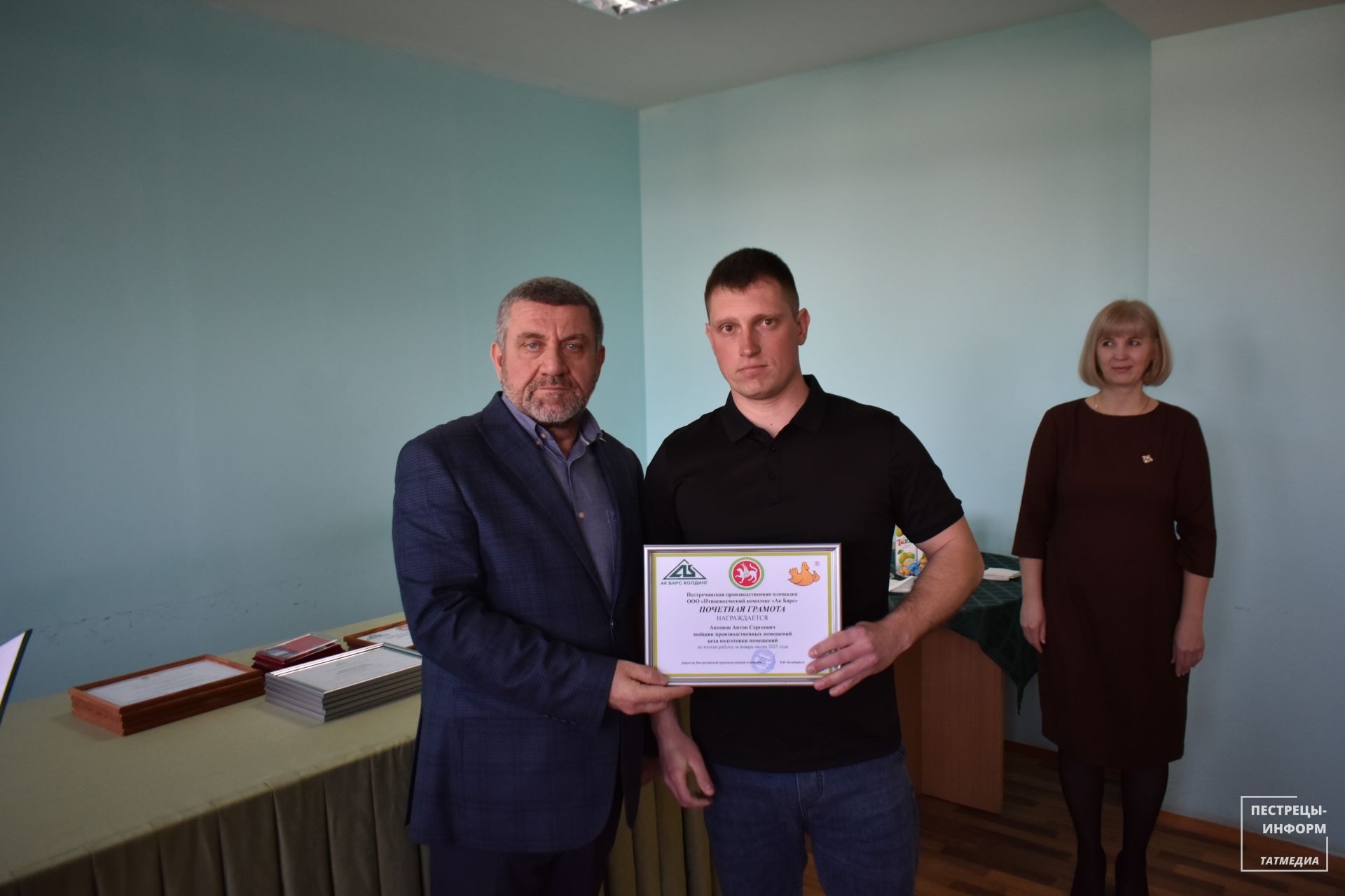 Наградили пестречинских сельхозработников