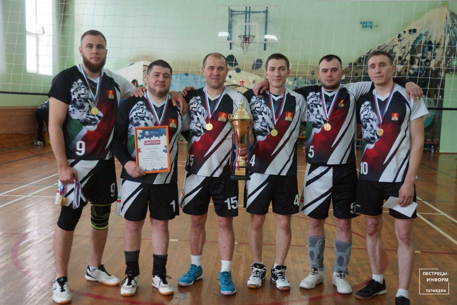 «Легион» стал четырёхкратным чемпионом района по волейболу