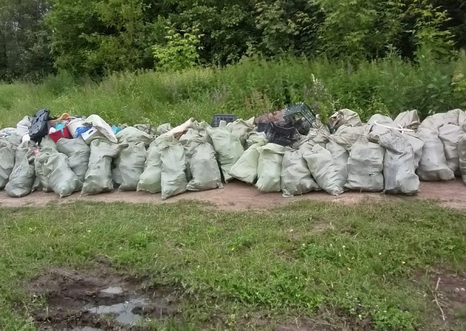 В Пестречинском районе ликвидировали крупную несанкционированную свалку