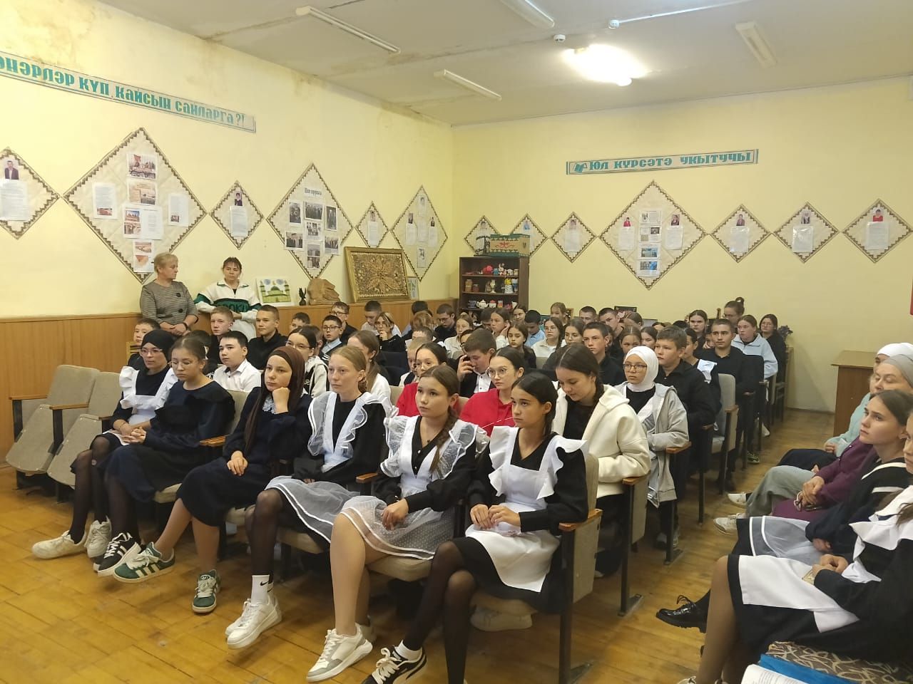 Пестречинских первоклассников посвятили в пешеходы