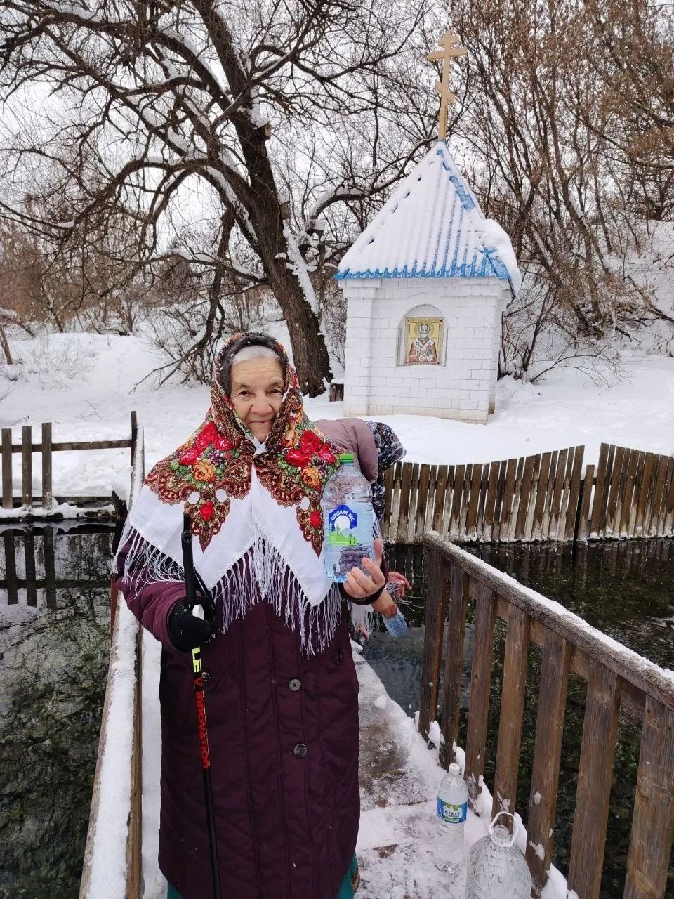 В селе Кулаево отметили Крещение у святого родника