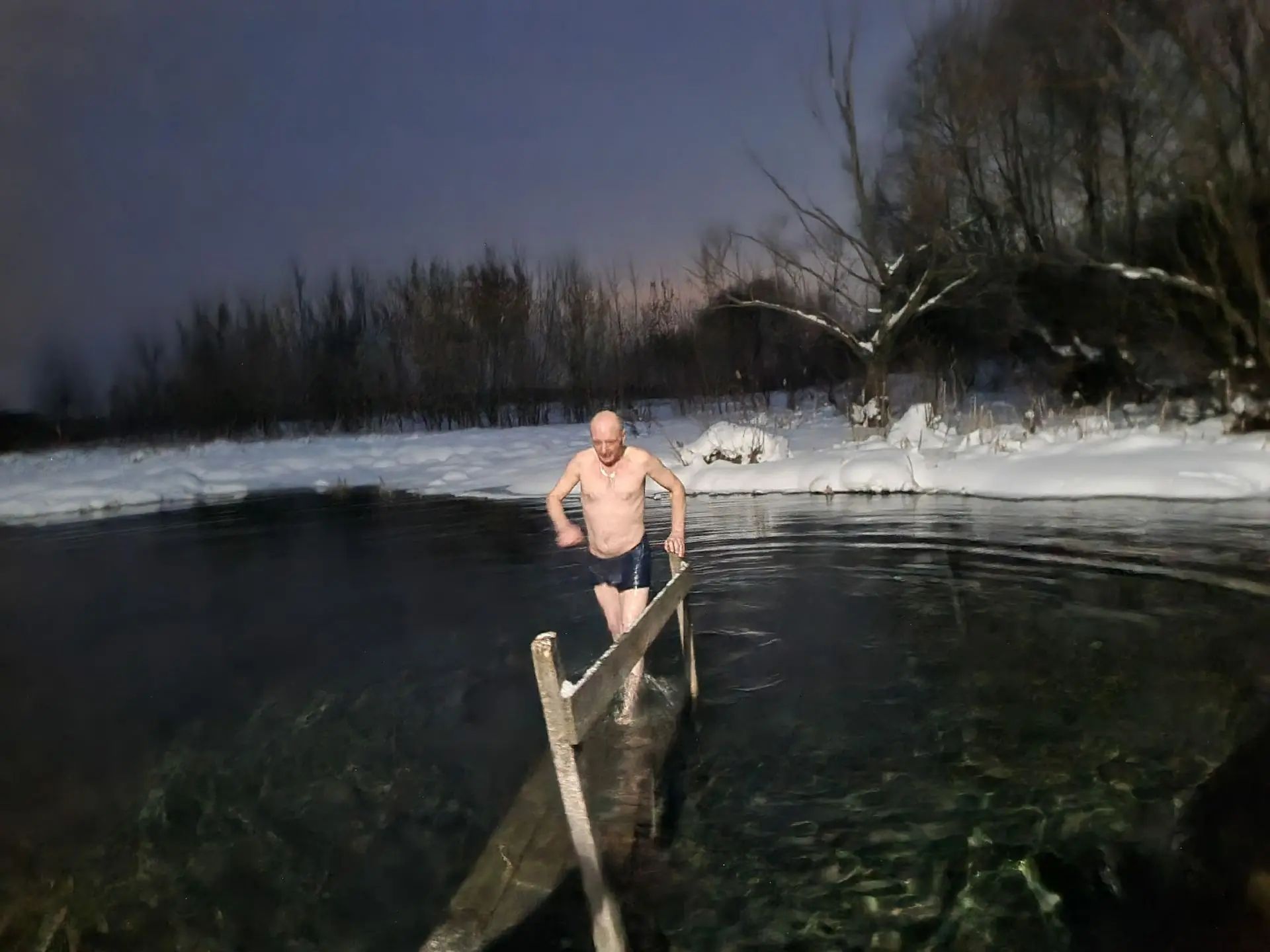 В селе Кулаево отметили Крещение у святого родника