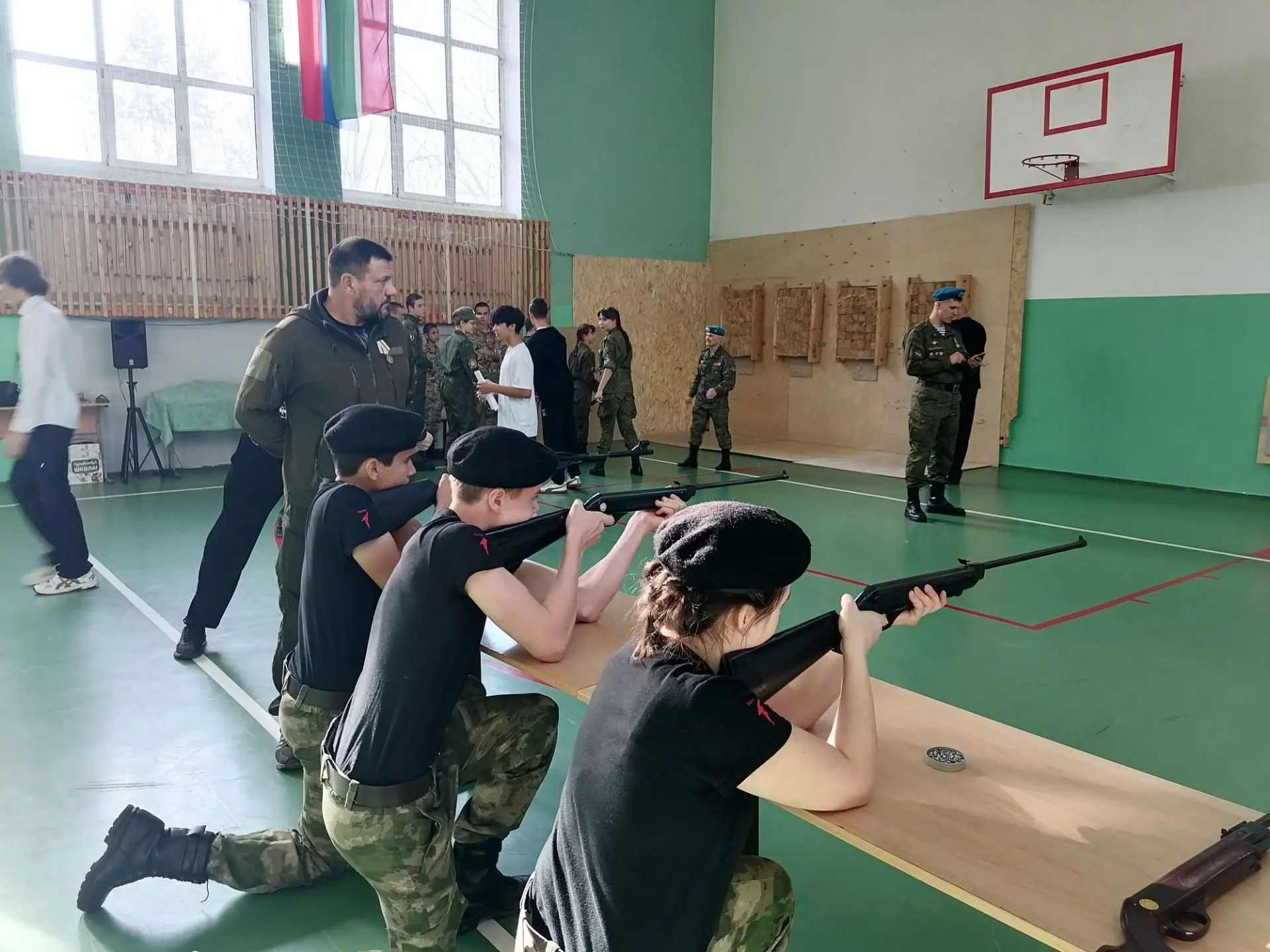 Команда лицея ЖК «Царево» победила на турнире по стрельбе