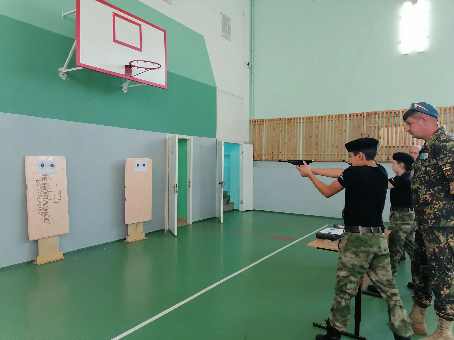 Команда лицея ЖК «Царево» победила на турнире по стрельбе