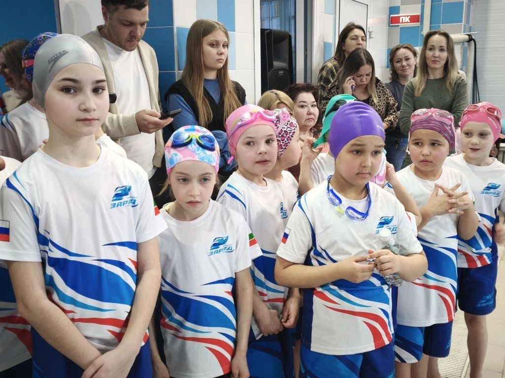 В Пестрецах прошли соревнования по плаванию